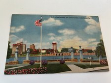 Overloking the Civic Center Lakeland Florida Postcard picture