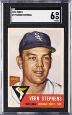 1953 1953 TOPPS #270 VERN STEPHENS SGC 6 picture