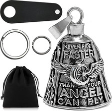 Motorcycle Bell Guardian Angel Gremlin Motorcycle Bells for Bikers picture
