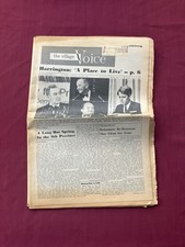 Village Voice Newspaper April 4th 1968 Fillmore East Janis Joplin The Who Warhol picture