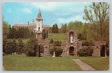 Our Lady of Lourdes St. George's Jeffersonville NY School Postcard 1977 picture