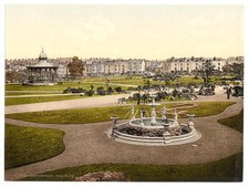 The Park Devonport England c1900 OLD PHOTO picture