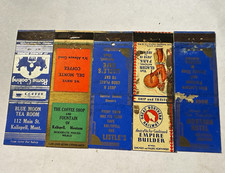 5 VTG 1930’s era Matchbook Covers Kalispell MT 032 picture