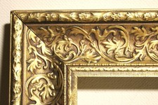 VINTAGE FITS 16 X 20 ROCOCO BAROQUE GOLD GILT PICTURE FRAME ORNATE ART NOUVEAU picture
