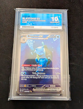 2023 Pokemon 151 Blastoise ex #200/165 SIR ACE 10 GEM MINT English picture