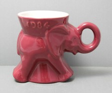 1984 Frankoma Republican GOP Elephant Political Mug picture