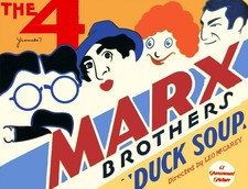 1933 THE MARX BROTHERS in DUCK SOUP  - Mini Lobby Card PHOTO   (206-A ) picture