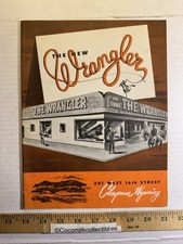 Vintage The New Wrangler Cheyenne Wyoming Catalog The Wrangler picture