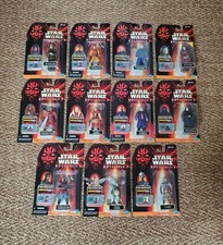 1999 Hasbro Star Wars EP1 w/COMMTECH Action Figures Lot of 11 SEALED picture