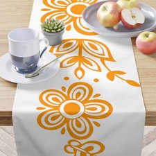 Pyrex Vintage Pyrex Butterfly Gold Inspired Table Runner Corelle Butterfly picture