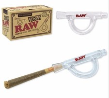 RAW Rolling Papers PHATTY FINGER - PREMIUM GLASS CONE HOLDER- LIMITED EDITION picture