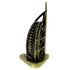 Dubai's Burj Al Arab Bronze Replica 6 Inches picture