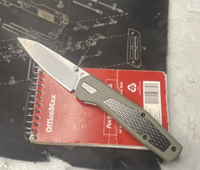 Gerber Fuse AsstOpen PocketknifeDrop Point Edge SageGreen picture