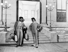 Comedians Bert Williams George Walker on stage in Sons of Ham Phot- Old Photo picture