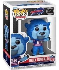 Funko POP Billy Buffalo Bills Mascot NFL Figure 359 + Protector picture