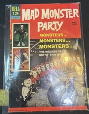 MAD MONSTER PARTY COMIC DELL CLASSIC RANKIN-BASS ANIMATED FILM RARE 1967 picture