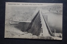 Elephant Butte Dam, The Mesilla Valley Project, NM postcard picture