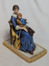 NORMAN ROCKWELL “BEDTIME” Figurine 1979 Mother And Child  picture