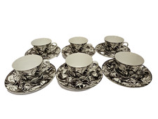 6 x Vintage coffee cups from Spanish brand Bidasoa. picture