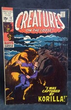 Creatures on the Loose #12 1971 Marvel Comics Comic Book picture