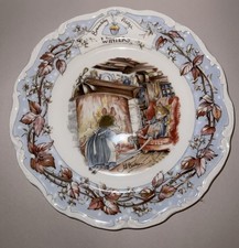 Vintage Royal Doulton Collectible Plate Winter 1982 Jill Barkworth 8” picture