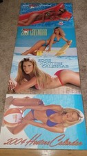 Hooters Calendars 2000, 2001, 2002, 2004 (4) picture