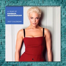 Hannah Waddingham 2027 Wall Calendar 12 Month Celebrity Photo Fan Collectible picture