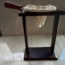 Chorreador Costa Rica Linda Vista traditional coffee maker stand signed picture