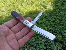 Rare 1940-1964 Case XX 62009R Sawcut Red Bone Razor Barlow Knife Full Blades picture