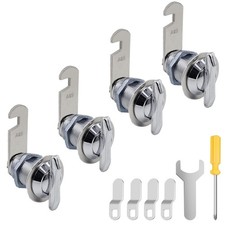 ESUDNT RV Compartment Latch - 1 inch Thumb Operated Offset Cam Lock, Keyless ... picture