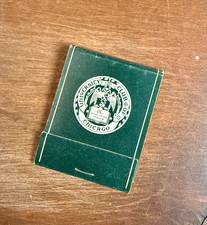 Vintage University Club of Chicago Full Unstruck Matchbook Universal Match IL picture