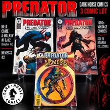 Predator Hell Come A-Walkin #1 #2 Complete Set + Nemesis #2 Dark Horse Comics picture