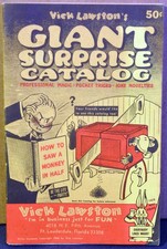 VICK LAWSTON'S GIANT SURPRISE CATALOG 1966 FINE picture
