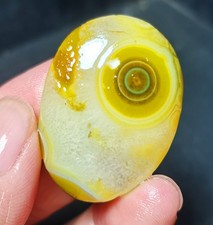Rare 18G Natural Beautiful Gobi Agate Eye Agate Stone Madagascar A187 picture