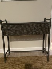 Antique Wicker Planter picture