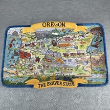 Adventure Destinations Certified International Oregon “The Beaver State” Platter picture