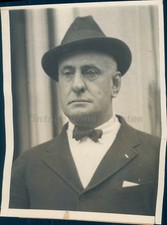 1925 Press Military Major Dr WF Lorenz WI Arrest Crime Mexican Police Jail Photo picture