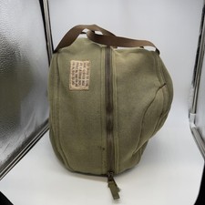 Vintage Vietnam Era Carrying Case Bag for Flying Helmet & Oxygen Mask BAG ONLY picture