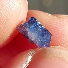 STUNNING BLUE & WHITE GEM BENITOITE SAN BENITO COUNTY, CA, USA picture