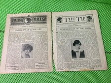 1915 RICHMOND, VIRGINIA “ THE TIP” DeWitt Newing Issues March 8 And March 22 picture