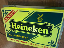 Vintage Imported Heineken B88 Electric Neon Light Bubble Beer Sign hanging works picture