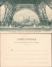 CPA Paris Le Trocadéro - Vue prise sous la Tour Eiffel 1911 picture