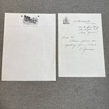 Vintage Hotel Letterhead - St. Francis, San Fran, CA  & Westward Ho, Phoenix, AR picture