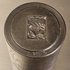 John H. Lehman High School Canton Ohio SOLID STEEL STAMPING DIE  picture