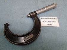 Starrett No. 436 Outside Micrometer 1-2