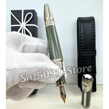 MONTBLANC Rudyard Kipling Writers Edition Green/Silver Fountain Pen With Box picture