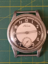 Helios military watch from the 1940s. German officer's.ww2 picture