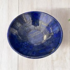 Lapis Lazuli Handmade Dyed Bowl Hand Carved Crystal Stone, Size-M picture