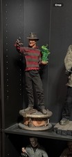 PCS 1/4 A NIGHTMARE ON ELM STREET FREDDY KRUEGER STATUE NEW 1 BROKEN BLADE picture