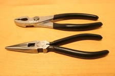 Vintage Set Of Craftsman BF Series Needle Nose & Slip Joint Pliers, Japan picture